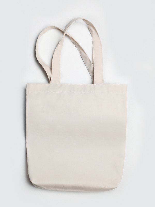 Keep Kareeing Canvas Tote Bag (White)